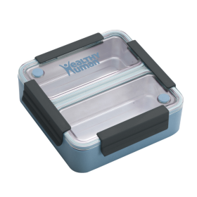 Blue Food Storage Box Healthy Human