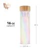 Blairâ„¢ Iridescent Glass Travel Infuser Mug by Pinky Up