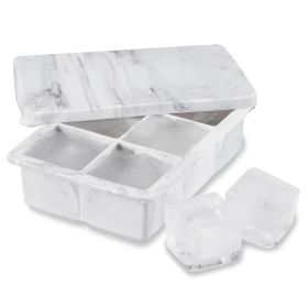 2 inch Ice Cube Tray with Lid in Marble by HOSTÂ®