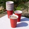 16 oz Red Party Cups, 50 pack by True
