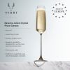 Reserve Julien Crystal Champagne Flute Glasses ViskiÂ®