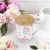 Baileyâ„¢ Botanical Bliss Ceramic Tea Mug & Infuser by Pinky U