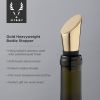Gold Heavyweight Bottle Stopper by ViskiÂ®