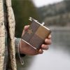 Leather Texas Flask by Foster & Ryeâ„¢