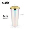 Iridescent Drink Tumbler BlushÂ®