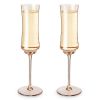 Tulip Champagne Flute in Amber by Twine Living