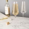 Raye Crystal Angled Champagne Flutes ViskiÂ®