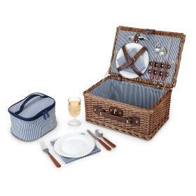 Newport Wicker Picnic Basket by TwineÂ®
