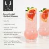 Deco Crystal Highball Glasses by ViskiÂ®