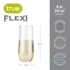 Flexiâ„¢: Stemless Champagne Flute Set