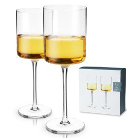 Laurel Crystal White Wine Glasses ViskiÂ®