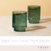 Malachite Optic Tumbler Set by Twine LivingÂ®