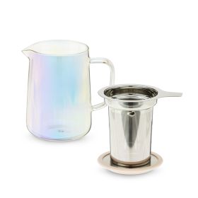 Chasâ„¢ Mini Glass Teapot & Infuser by Pinky Up