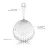 Harrison Julep Strainer in Silver ViskiÂ®