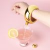 Gold 3 Oz Bangle Flask by BlushÂ®