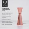 Summit Large Makoto Jigger in Copper ViskiÂ®