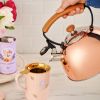 Hadley Tea Kettle in Rose Gold by Pinky Up