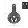 Gunmetal Hawthorne Strainer by ViskiÂ®