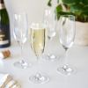 CuvÃ©e Set of 4 Champagne Flutes by True