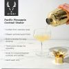 Pacific Pineapple Shaker in Gold by Viski