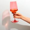 Reserve Nouveau Wine Glasses in Pomelo Viski