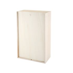 2-Bottle Paulownia Wood Wine Box by TwineÂ®