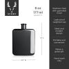 Gunmetal Flask by ViskiÂ®