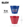 Stars and Stripes Frosted Cups set of 12 by Blush