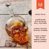 Skull Liquor Decanter by Foster & Ryeâ„¢