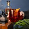 Aurora Double Walled Cocktail Tumblers in Amber ViskiÂ®