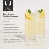 Gem Crystal Highball Glasses ViskiÂ®