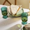 Malachite Stemmed Optic Tumbler Set by Twine LivingÂ®