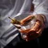 Raye Crystal Heavy Base Martini Glasses ViskiÂ®