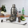 Gunmetal Black Barware Set by TrueÂ®