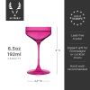Reserve Nouveau Crystal Coupes in Berry ViskiÂ®