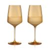 Reserve Nouveau Wine Glasses in Topaz Viski