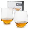 Seneca Crystal Faceted Glasses ViskiÂ®