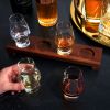 Raye Crystal Spirits Tasting Glass Flight ViskiÂ®