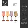Reserve Nouveau Wine Glasses in Daybreak Viski