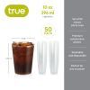 10 oz Plastic Tumbler, pack of 50 by True