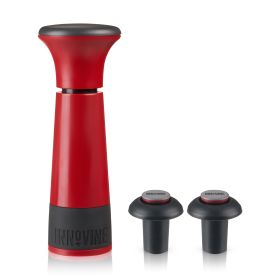Vacuum Pump Wine Saver in Raspberry by Innovineâ„¢