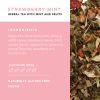 Strawberry Mint Tea Sachets In Tin