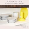 Yellow Melamine Cake Stand