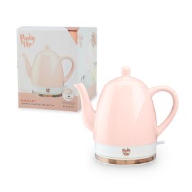 Noelleâ„¢ Pink Ceramic Electric Tea Kettle by Pinky UpÂ®