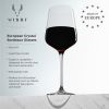 Reserve Inez Crystal Bordeaux Glasses ViskiÂ®