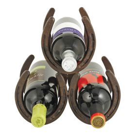 Horseshoe 3 Bottle Wine Rack Foster & Ryeâ„¢