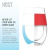 Wine FREEZEâ„¢ Cup in Red Glitter Single by HOST