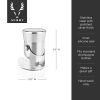 Harrison Heavyweight Champagne Stopper in Silver ViskiÂ®