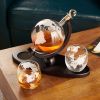 Globe Decanter & Whiskey Tumblers Set by ViskiÂ®