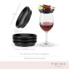 Wine Glass Topper Appetizer Plates by TwineÂ®